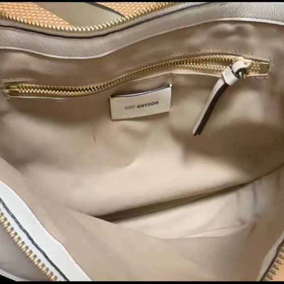 Joygryson White women's shoulder bag - Picture 3 of 3